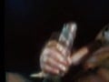 Hot black bodybuilder cumming (vintage)