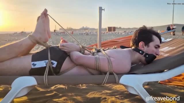 Tied Up On The Beach