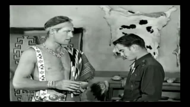 Cowboy Fights in Loincloth