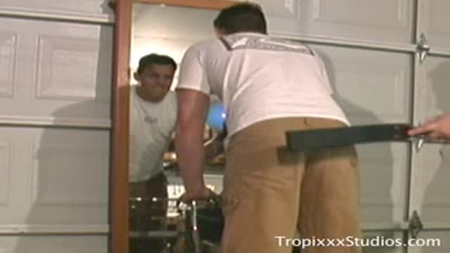 Garage Spanking 1