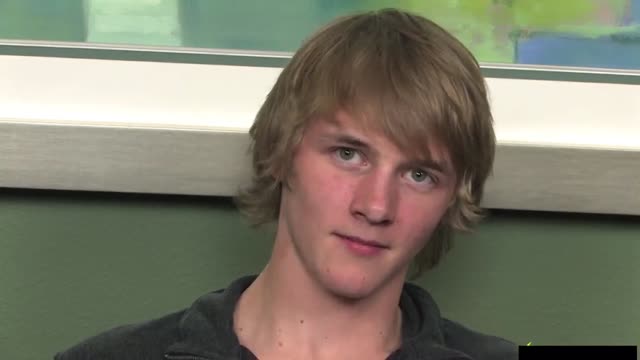 Blonde Boy Wank