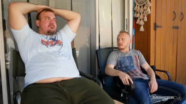 Bear pounds ginger twink 