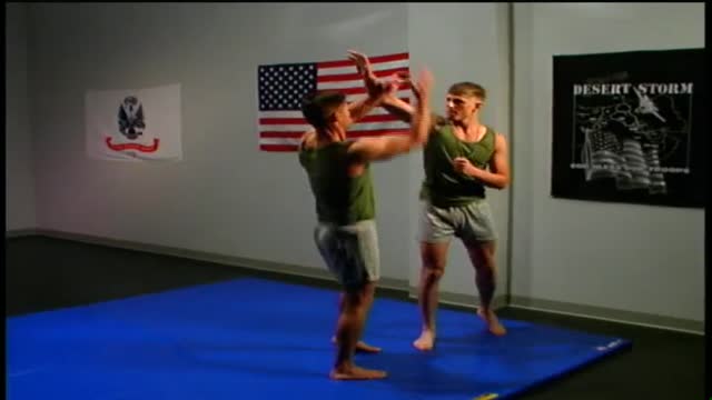 Soldiers cum after wrestling