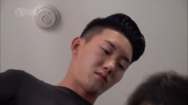 Japanese handsome guy blowjob