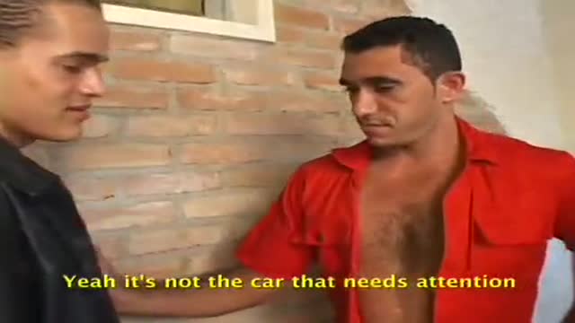 SOCKS Billy Returns The Favor To His Car Mechanic Stud