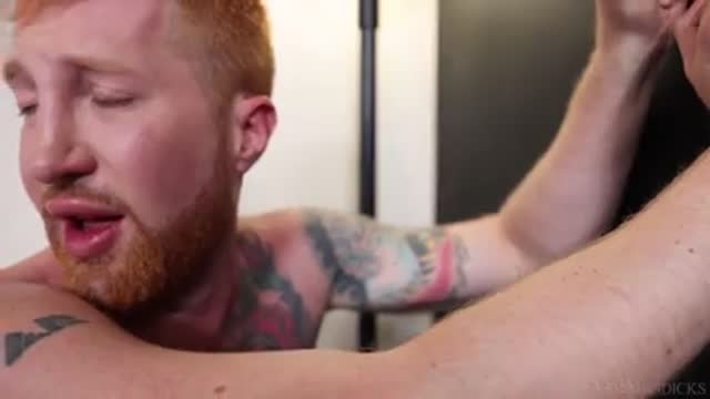 Ginger bloke gets fucked 
