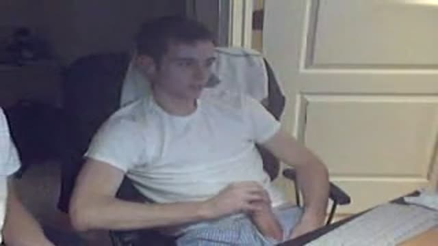 Blowjob for straight roommate