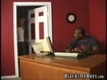 Thick Black Dick Fucks White Guy