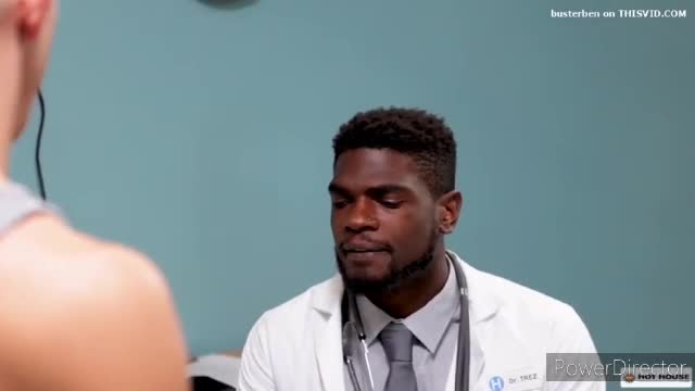 Black Doctor Examines White Patient
