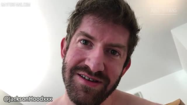 Verbal hairy top fingers and fucks waiting bottom 