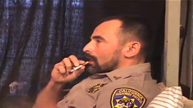 Cop horny after work