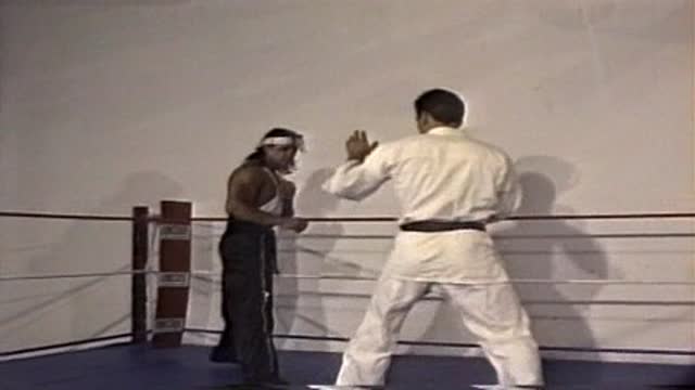 Bodybuilder fight