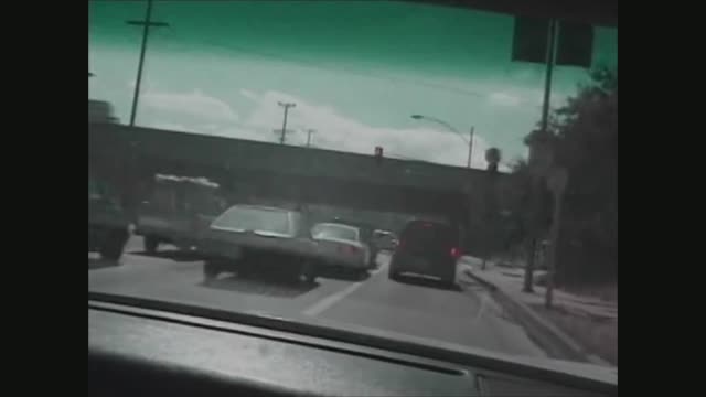 Road rage spanking
