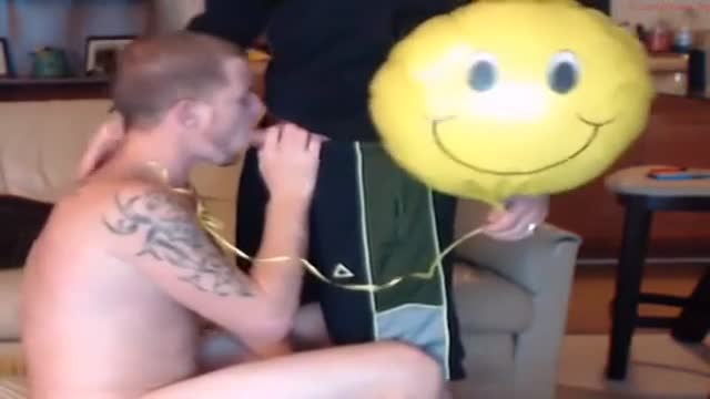 Two straight guys fuck on cam