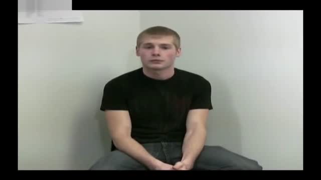blonde guy gets checked out