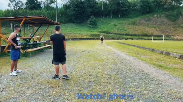 Jacon Dominates Two Men