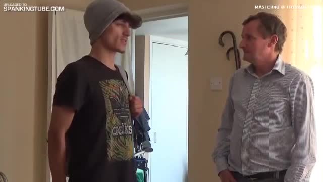 Dad spanks