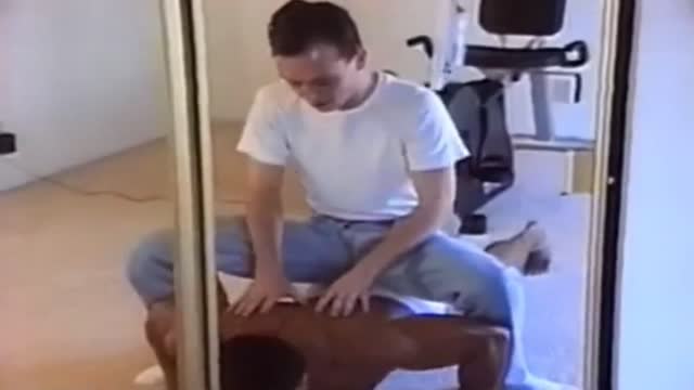 Hot body works out--no nudity