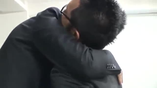 Asian business men fucked