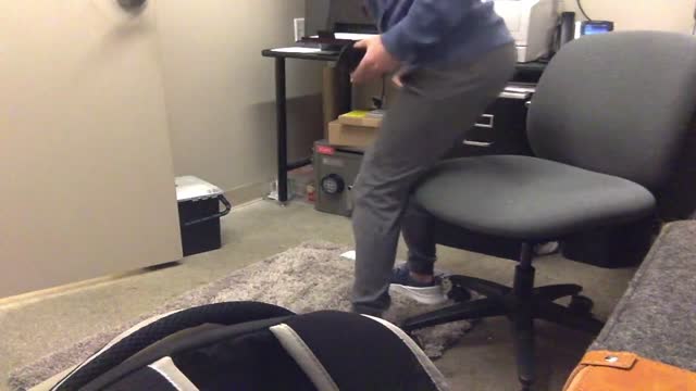 Giving Dad a BJ