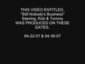 Still Nobody\'s Business