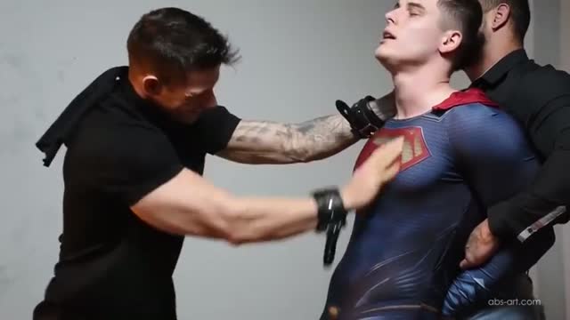 Hot Gutpunch Superman