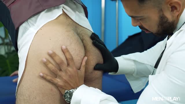 Latino Doctor and Patient