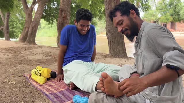 tickle massage