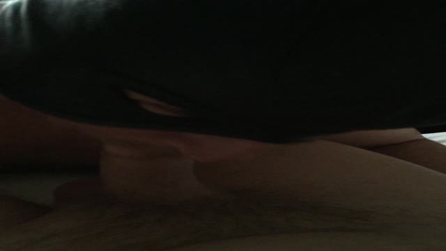 cocksucker gets the cum!