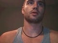 cam guy shows cock through pants