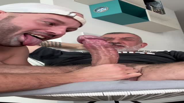 Daddy fucked his boy hard