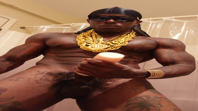 Big Dick Daddy Hallelujah Johnson ( Masturbating Cumshot )
