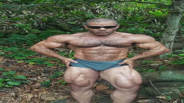 Straight muscle daddy