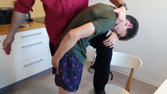 Krystof Spanked