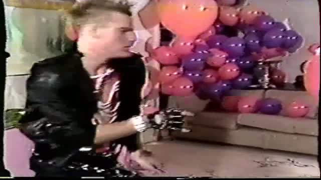 Billy Idol Theme Retro Stripper