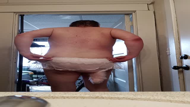 Lee Przybylowicz exposing his tiny sissy clitty