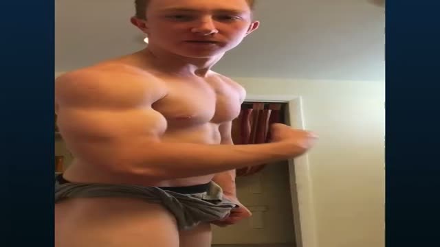 Jake flexing 2