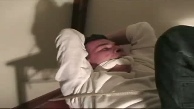 Muscle boy tormented