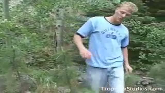 Stripped and Spanked Naked by the River