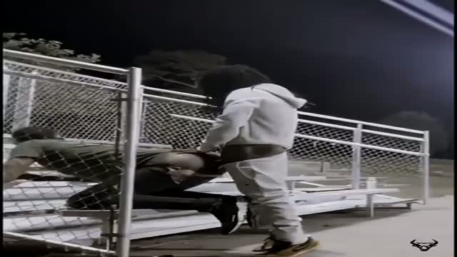 night time by basketball court breeding