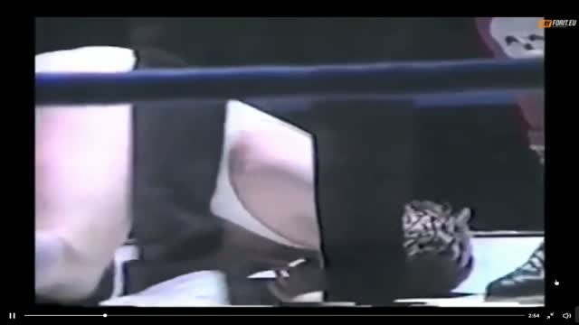 Brit Pro Wrester Mccoy Getting Worked Over