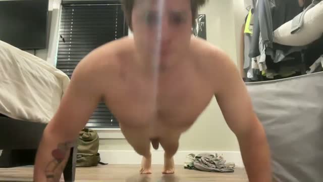 Young Guy Having Sexual Fun While Interacting With Viewers on Cam