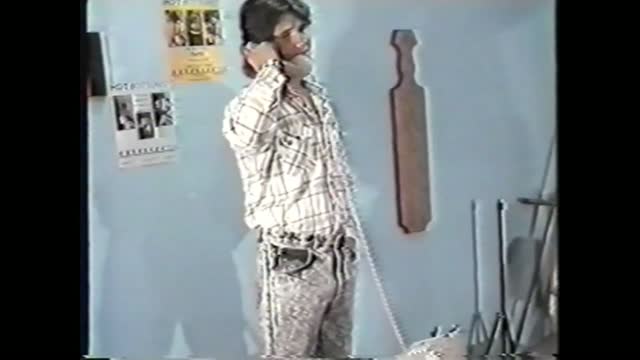 Phone call spanking