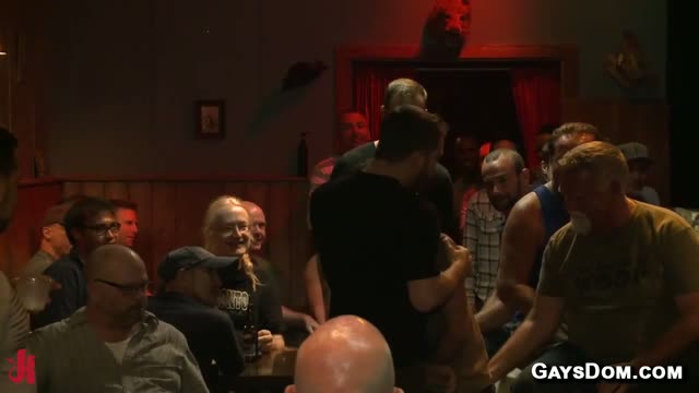 Gay Bar Gangbang Doug Acre Bondage