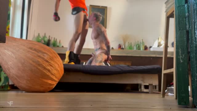 Getting fucked by the delivery guy