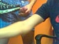 BJ and Cum on Nike TN