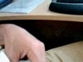 Jacking off before work