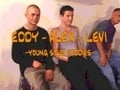 young guys getting off