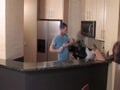 Two Hot Studs Fuck In Kitchen