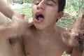 Outdoor cum eater